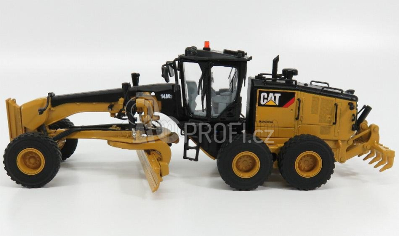 Dm-models Caterpillar Cat14m3 Traktorový grejdr 1:50, žlutá
