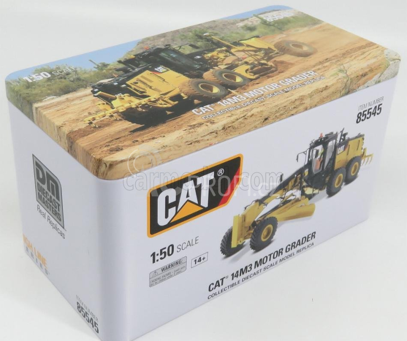 Dm-models Caterpillar Cat14m3 Traktorový grejdr 1:50, žlutá
