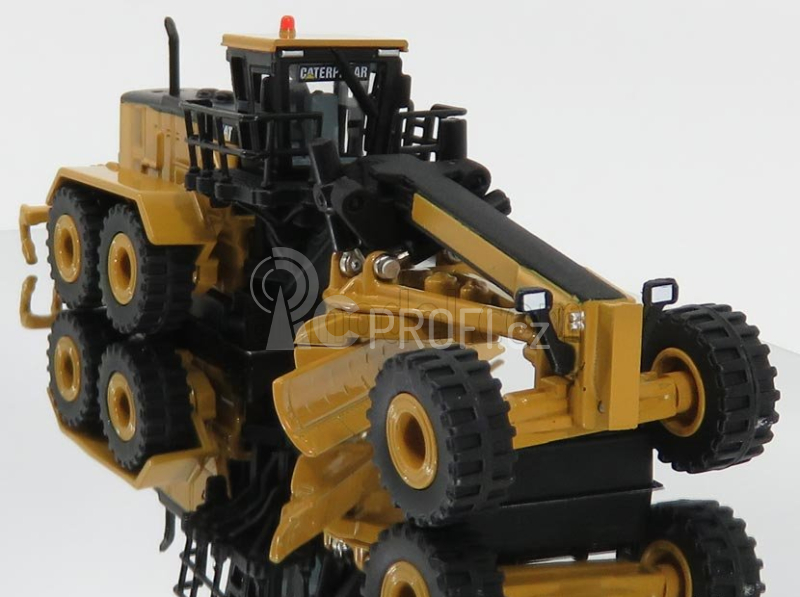 Dm-models Caterpillar Cat24m Traktorový grejdr 1:125, žlutá