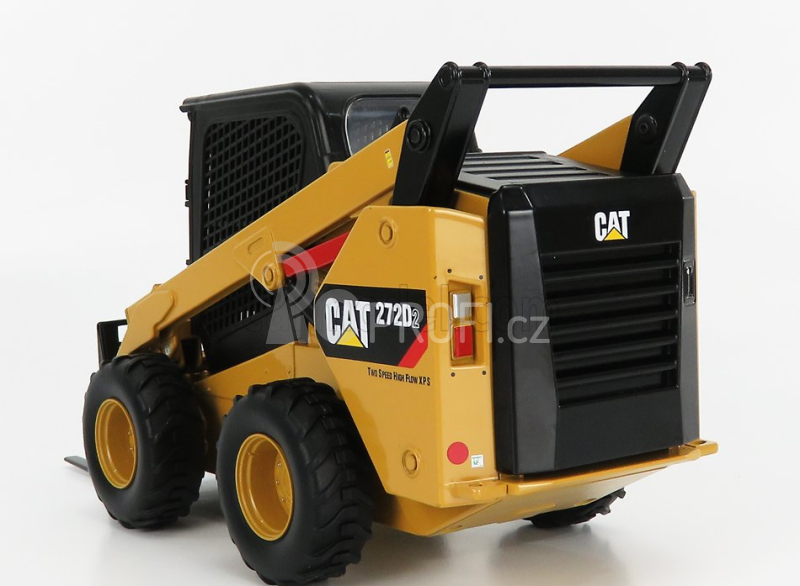 Dm-models Caterpillar Cat272d Ruspa Gommata - Skid Steer Loader 1:16 Žlutá Černá