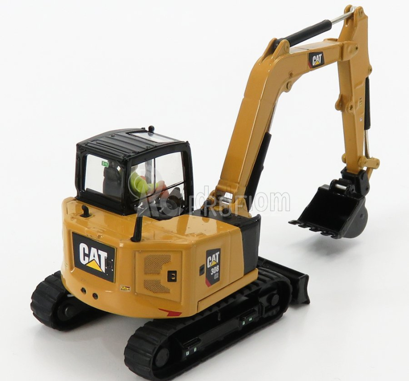 Dm-models Caterpillar Cat308 Cr Pásový bagr 1:50, žlutá