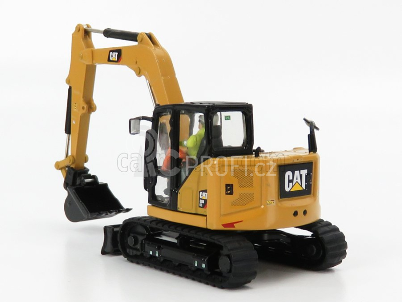 Dm-models Caterpillar Cat308 Cr Pásový bagr 1:50, žlutá