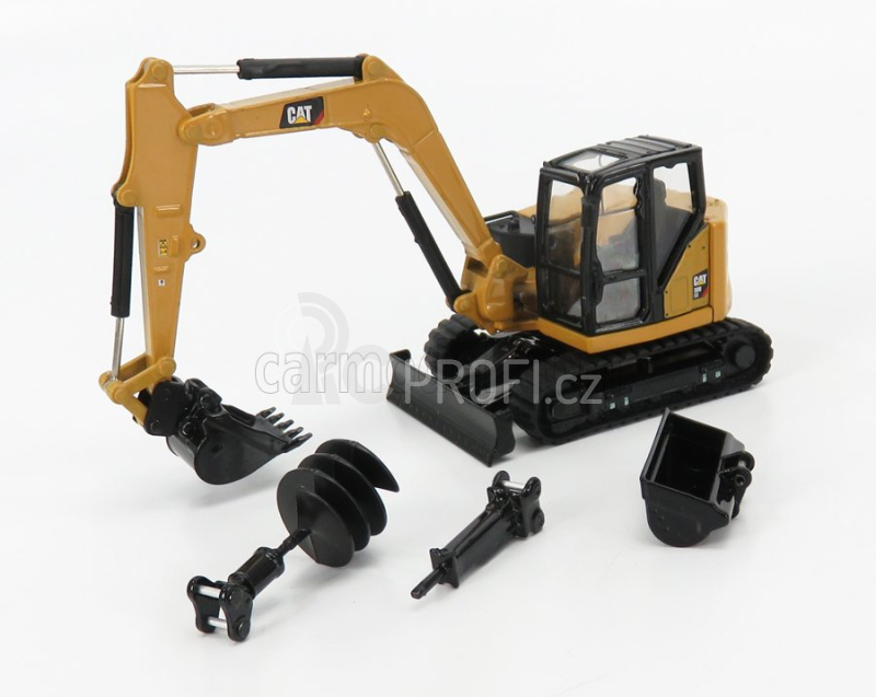Dm-models Caterpillar Cat308 Cr Pásový bagr 1:50, žlutá