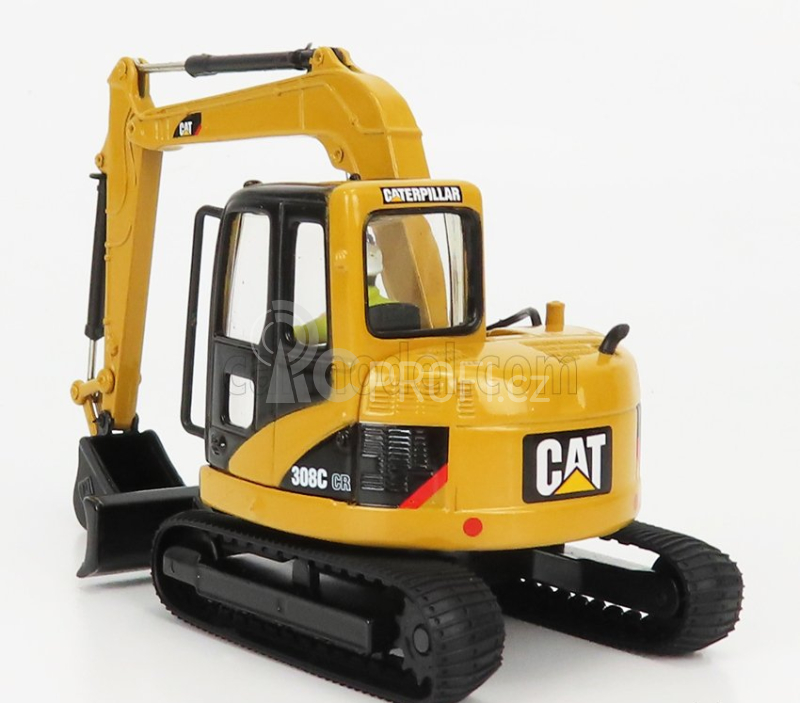 Dm-models Caterpillar Cat308c Cr Pásový bagr 1:50, žlutá