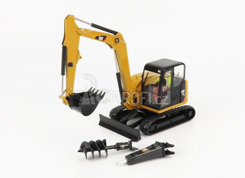 Dm-models Caterpillar Cat308e2 Cr Sb Pásový bagr 1:32, žlutá