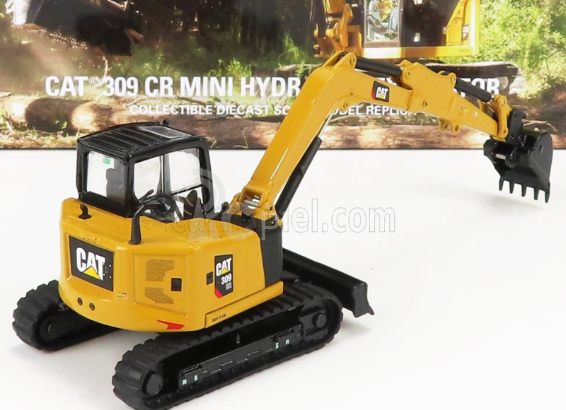 Dm-models Caterpillar Cat309 Cr Sb Pásový bagr 1:50, žlutá