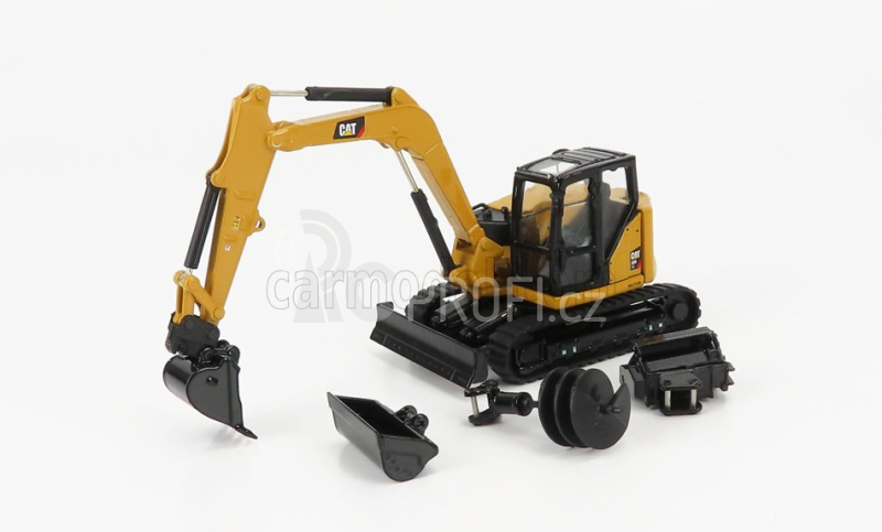 Dm-models Caterpillar Cat309 Cr Sb Pásový bagr 1:50, žlutá