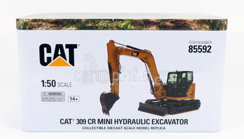 Dm-models Caterpillar Cat309 Cr Sb Pásový bagr 1:50, žlutá