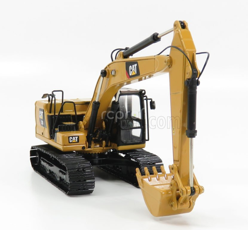 Dm-models Caterpillar Cat320 Escavatore Cingolato - Tractor Hydraulic Excavator - Next Generation 1:50 Žlutá Černá