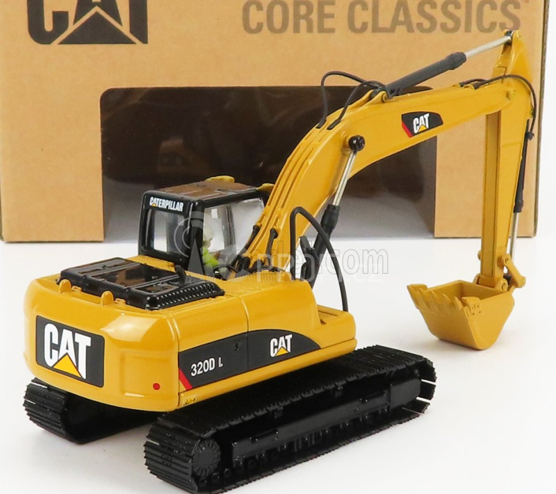 Dm-models Caterpillar Cat320d Pásový bagr 1:50, žlutá