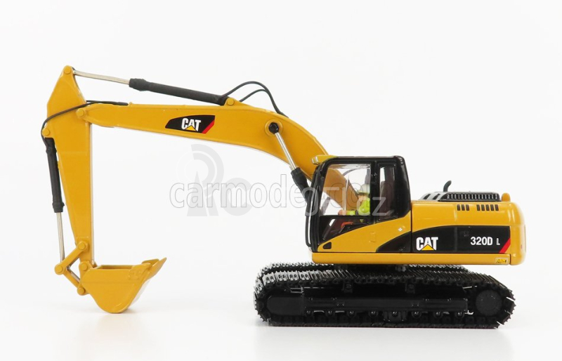 Dm-models Caterpillar Cat320d Pásový bagr 1:50, žlutá