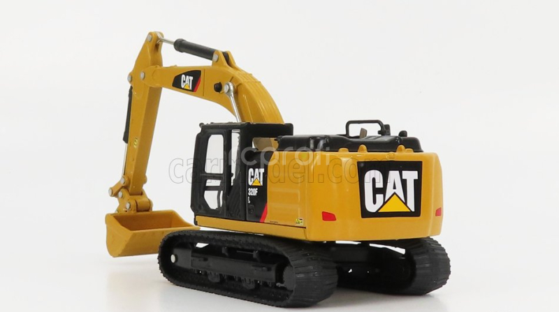 Dm-models Caterpillar Cat320f Escavatore Cingolato - Tractor Hydraulic Excavator 1:64 Žlutá Černá