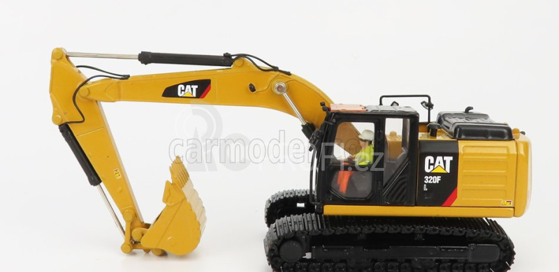 Dm-models Caterpillar Cat320f L Pásový bagr 1:50, žlutá