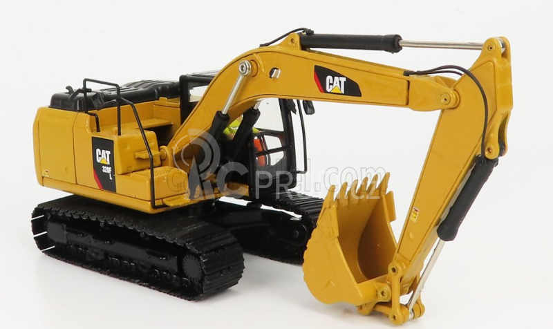 Dm-models Caterpillar Cat320f L Pásový bagr 1:50, žlutá