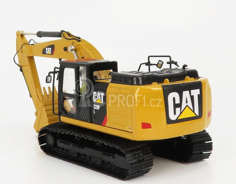 Dm-models Caterpillar Cat320f L Pásový bagr 1:50, žlutá