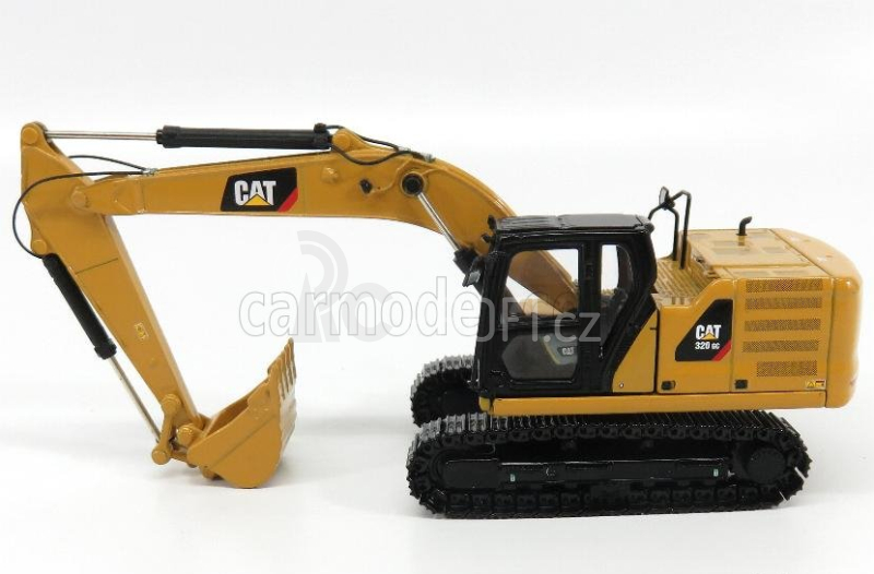 Dm-models Caterpillar Cat320gc Pásový bagr 1:50, žlutá