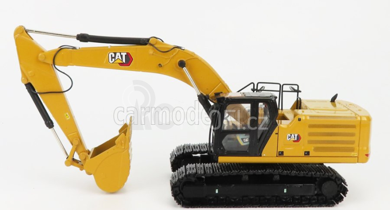 Dm-models Caterpillar Cat336 Escavatore Cingolato - Tractor Hydraulic Excavator Scraper - Next Generation 1:50 Žlutá Černá