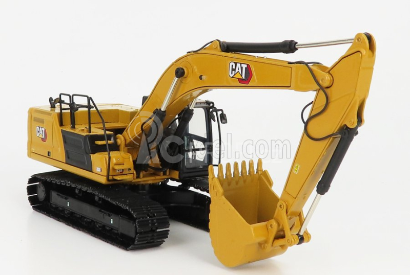 Dm-models Caterpillar Cat336 Escavatore Cingolato - Tractor Hydraulic Excavator Scraper - Next Generation 1:50 Žlutá Černá