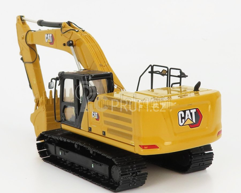 Dm-models Caterpillar Cat336 Escavatore Cingolato - Tractor Hydraulic Excavator Scraper - Next Generation 1:50 Žlutá Černá