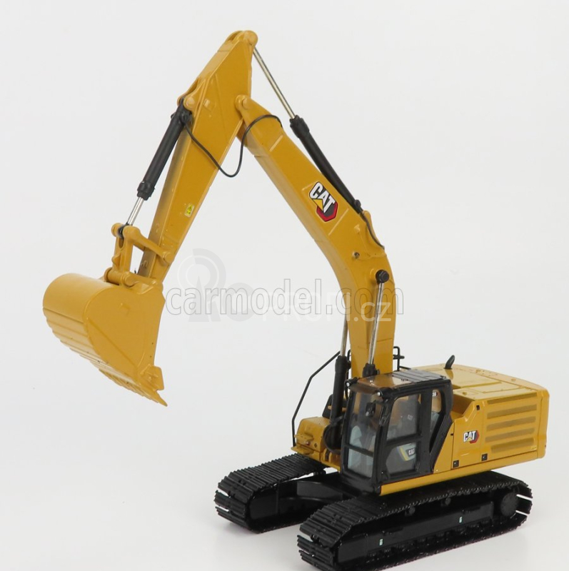 Dm-models Caterpillar Cat336 Escavatore Cingolato - Tractor Hydraulic Excavator Scraper - Next Generation 1:50 Žlutá Černá