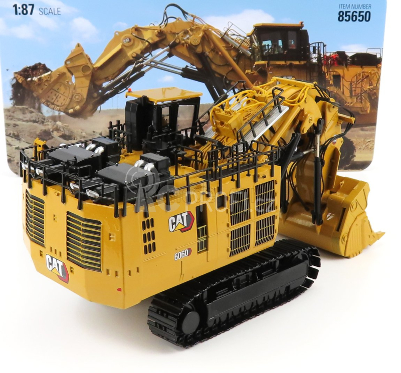 Dm-models Caterpillar Cat6060fs Pásový bagr 1:87, žlutá