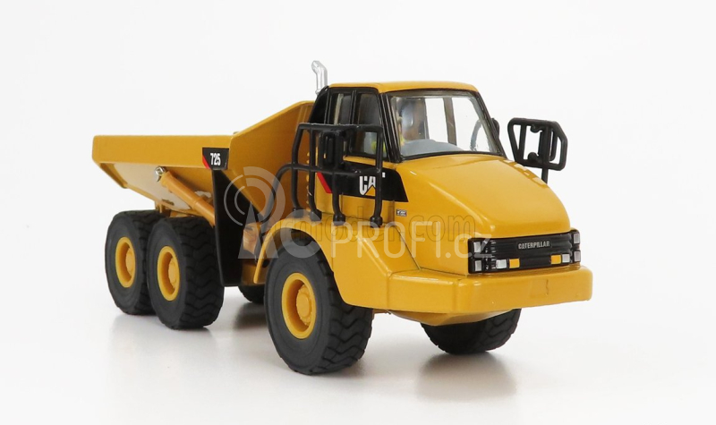 Dm-models Caterpillar Cat725 Cassone Ribaltabile Cava 3-assi 1:50, žlutá