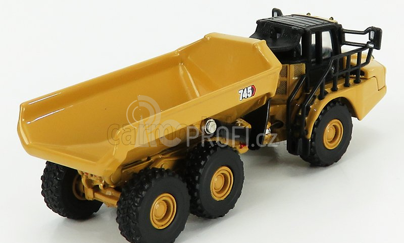 Dm-models Caterpillar Cat745 Kloubový dumper 1:125, žlutá