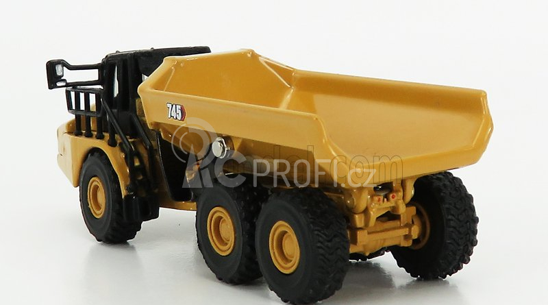 Dm-models Caterpillar Cat745 Kloubový dumper 1:125, žlutá