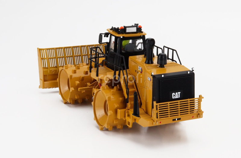 Dm-models Caterpillar Cat836 Ruspa - Scraper Tractor Landfill Compactor 1:50 Žlutá Černá