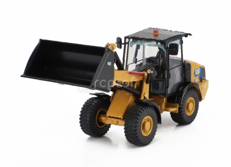 Dm-models Caterpillar Cat906 Compact Electric Ruspa Gommata - Scraper Tractor Wheel Loader 1:50 Žlutá Černá