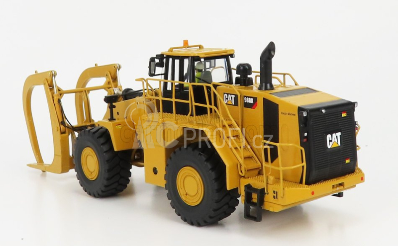 Dm-models Caterpillar Cat994k Kolový nakladač s drapákem 1:50, žlutá