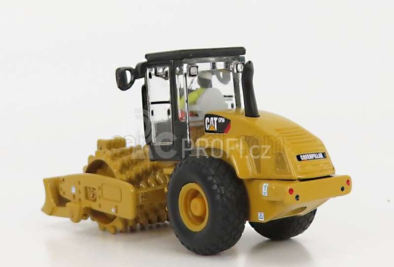 Dm-models Caterpillar Catcs56 Silniční válec 1:87, žlutá