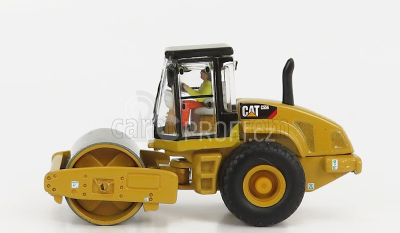 Dm-models Caterpillar Catcs56 Silniční válec 1:87, žlutá