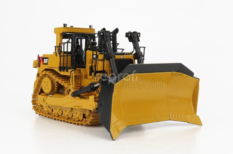Dm-models Caterpillar Catd10t2 Ruspa Cingolata - Scraper Track Type Tractor 1:50 Žlutá Černá