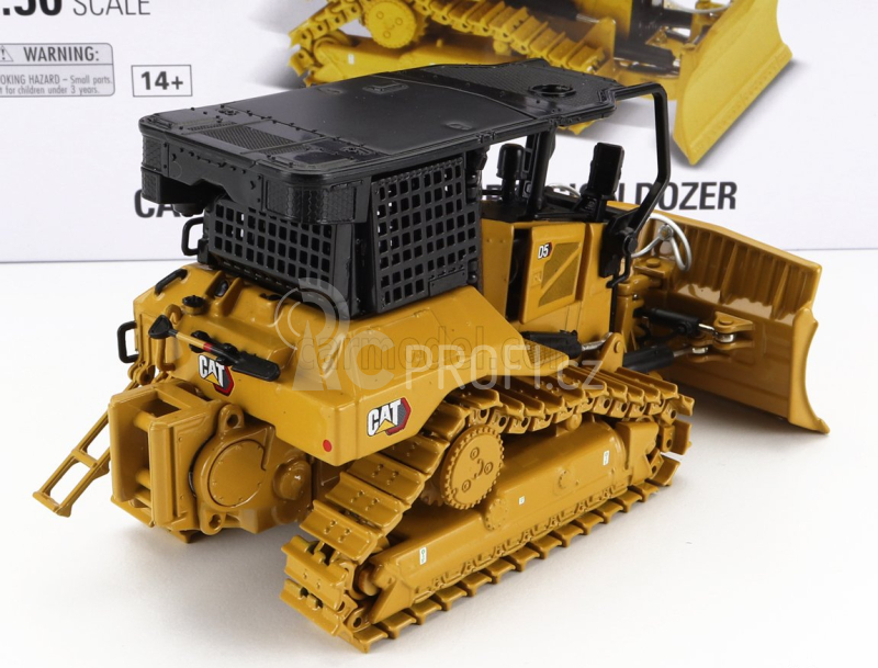 Dm-models Caterpillar Catd5xr Požární dozer 1:50, žlutá