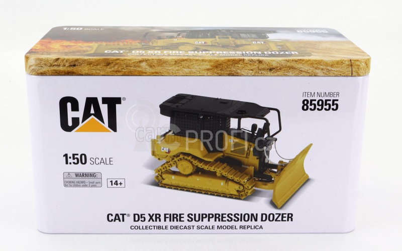 Dm-models Caterpillar Catd5xr Požární dozer 1:50, žlutá