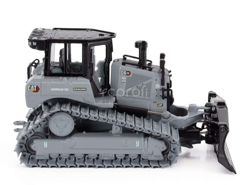 Dm-models Caterpillar Catd6 Xe Lgp Ruspa Cingolata - Scraper Truck-type Tractor 1:50 Grey