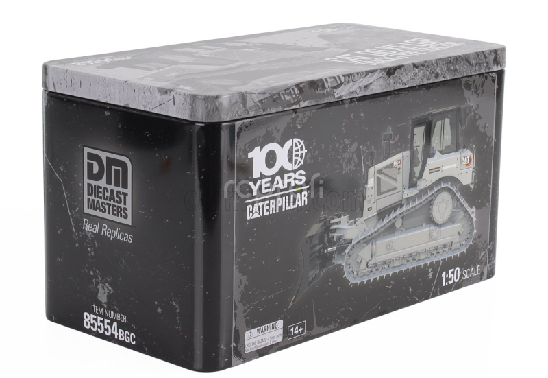 Dm-models Caterpillar Catd6 Xe Lgp Ruspa Cingolata - Scraper Truck-type Tractor 1:50 Grey