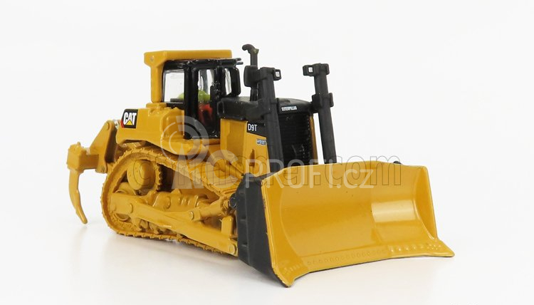 Dm-models Caterpillar Catd9t Ruspa Cingolata - Scraper Type Tractor 1:87 Žlutá Černá