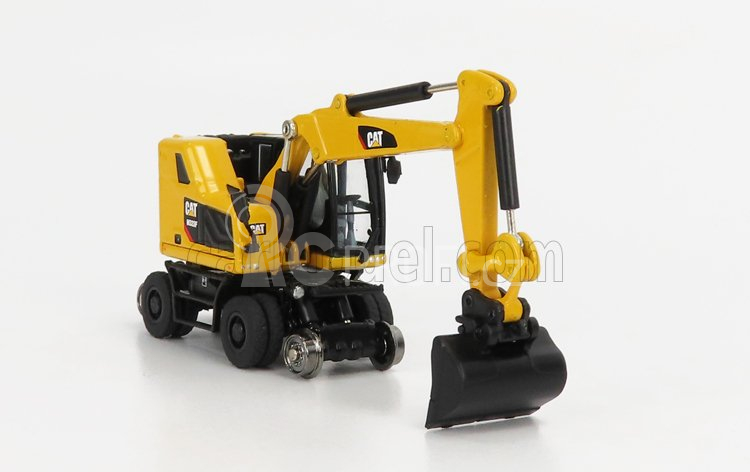 Dm-models Caterpillar Catm323f Kolový bagr na železnici 1:87, žlutá