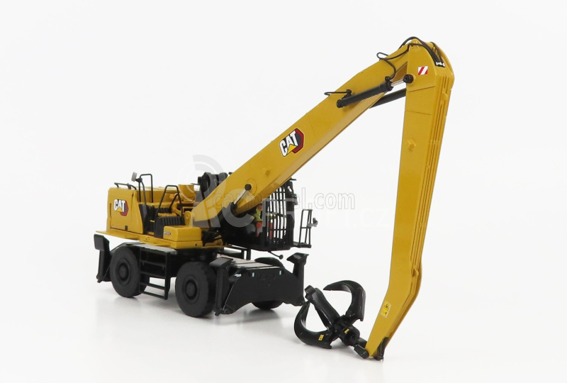 Dm-models Caterpillar Catmh3040 Kolový jeřáb s drapákem 1:50, žlutá