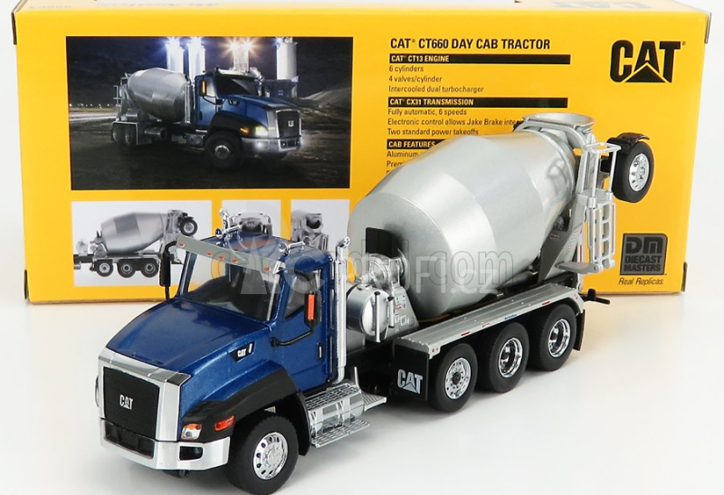 Dm-models Caterpillar Ct660 Domíchávač betonu 1:50, modrá