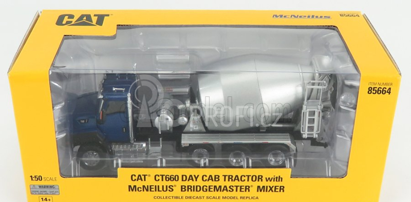 Dm-models Caterpillar Ct660 Domíchávač betonu 1:50, modrá