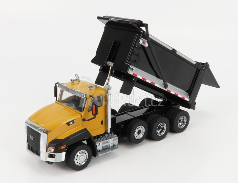 Dm-models Caterpillar Ct660 Cassone Ribaltabile 4-assi 2016 - Dump Truck 1:50 Žlutá Černá