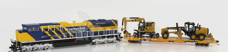 Dm-models Caterpillar Ho - Progress Rail Train Set 1:87, žlutá