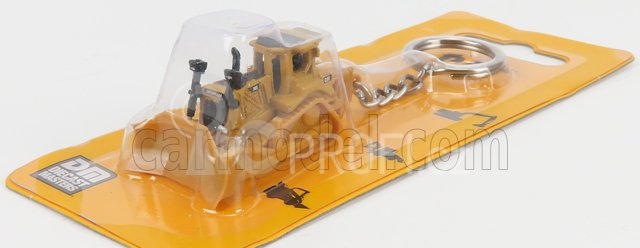 Dm-models Caterpillar Portachiavi - Keyring Catd8t Ruspa Cingolata - Scraper Type Tractor - Cm.5 1:100 Žlutá Černá