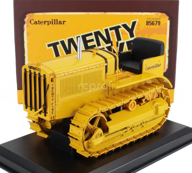 Dm-models Caterpillar Twenty Five Cingolato - Tractor 1:16 Žlutá
