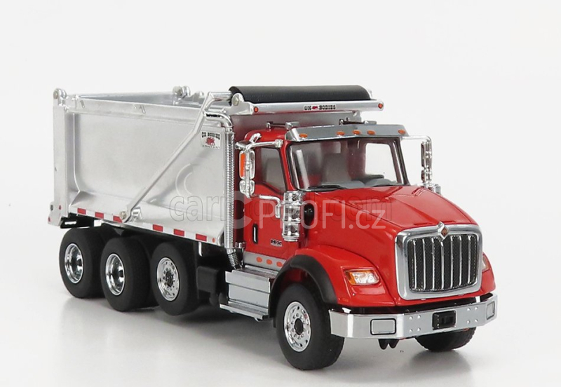 Dm-models International Hk620 Truck Cassone Ribaltabile 4-assi 2010 1:50 Red