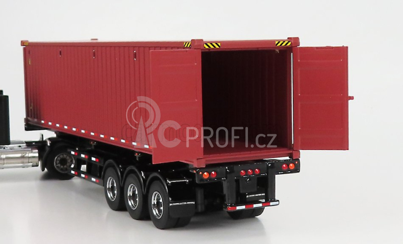 Dm-models Kenworth T880 Sbfa Truck Container 40 1990 1:50 Černá Hnědá