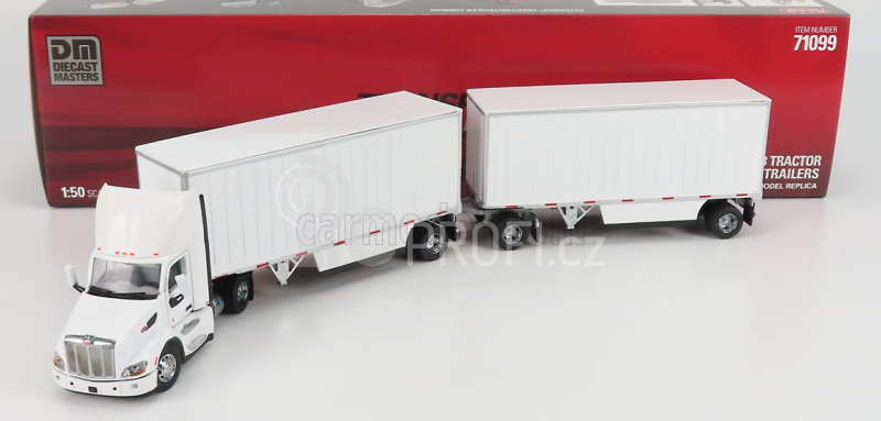 Dm-models Peterbilt 579 Truck Auto-articolato 2011 1:50 Bílá